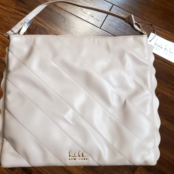 Nicole Miller Tan Shoulder Bag - Picture 5 of 6